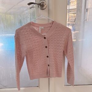 Janie and Jack Pink Cardigan for Kids